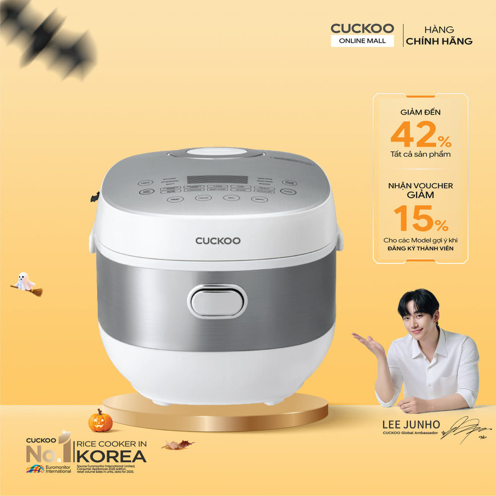 Nồi Cơm Điện Tử Cuckoo CR-0690F/SIWHCRVNCV