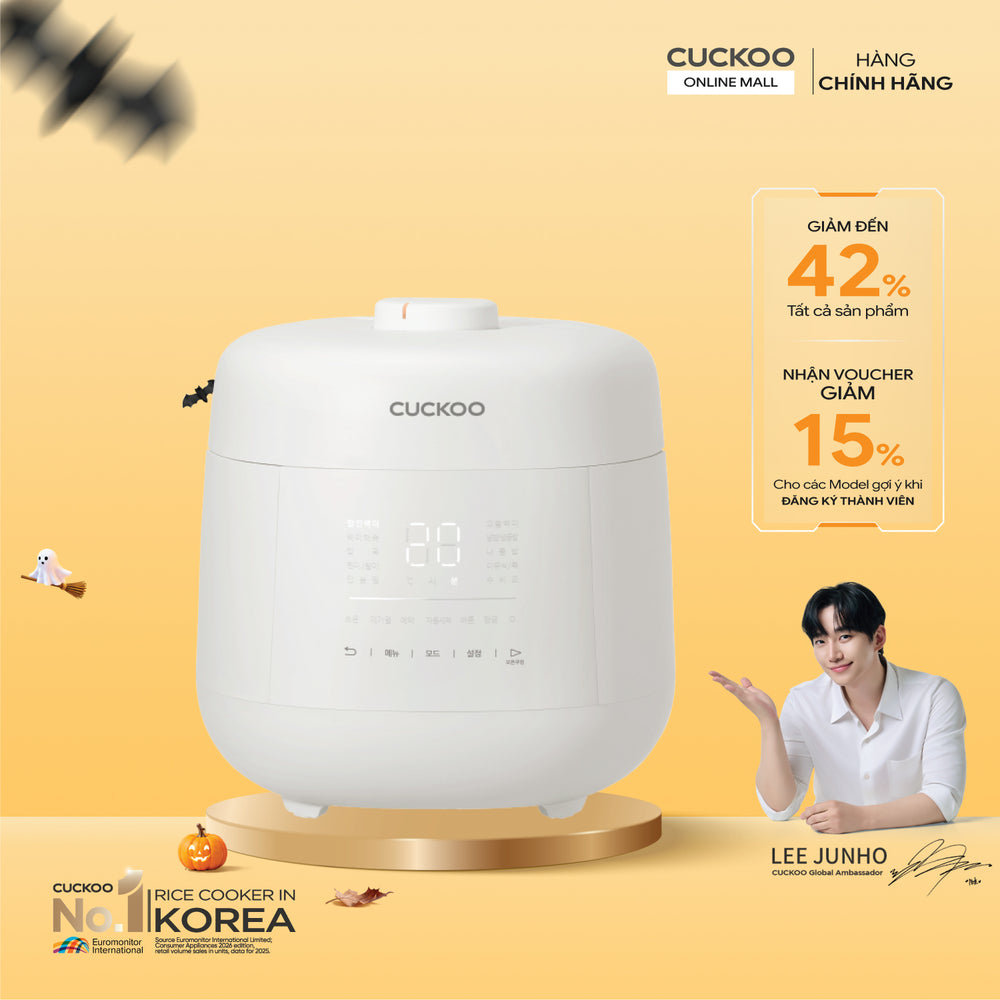 Cuckoo CRP-UT0610FGW Twin Pressure Rice Cooker