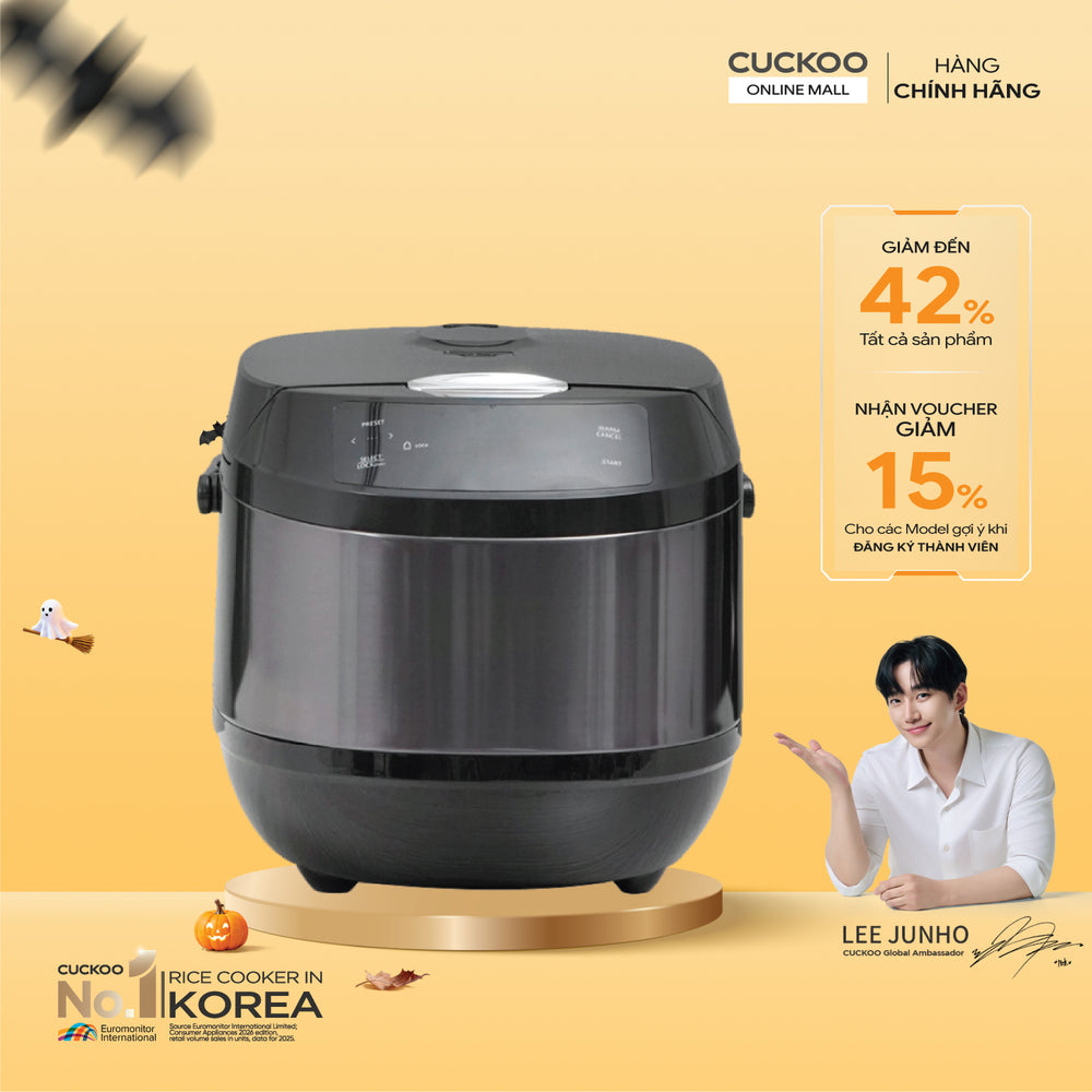 Nồi Cơm Điện Tử Cuckoo CR-1051F/BKBKCRCKV
