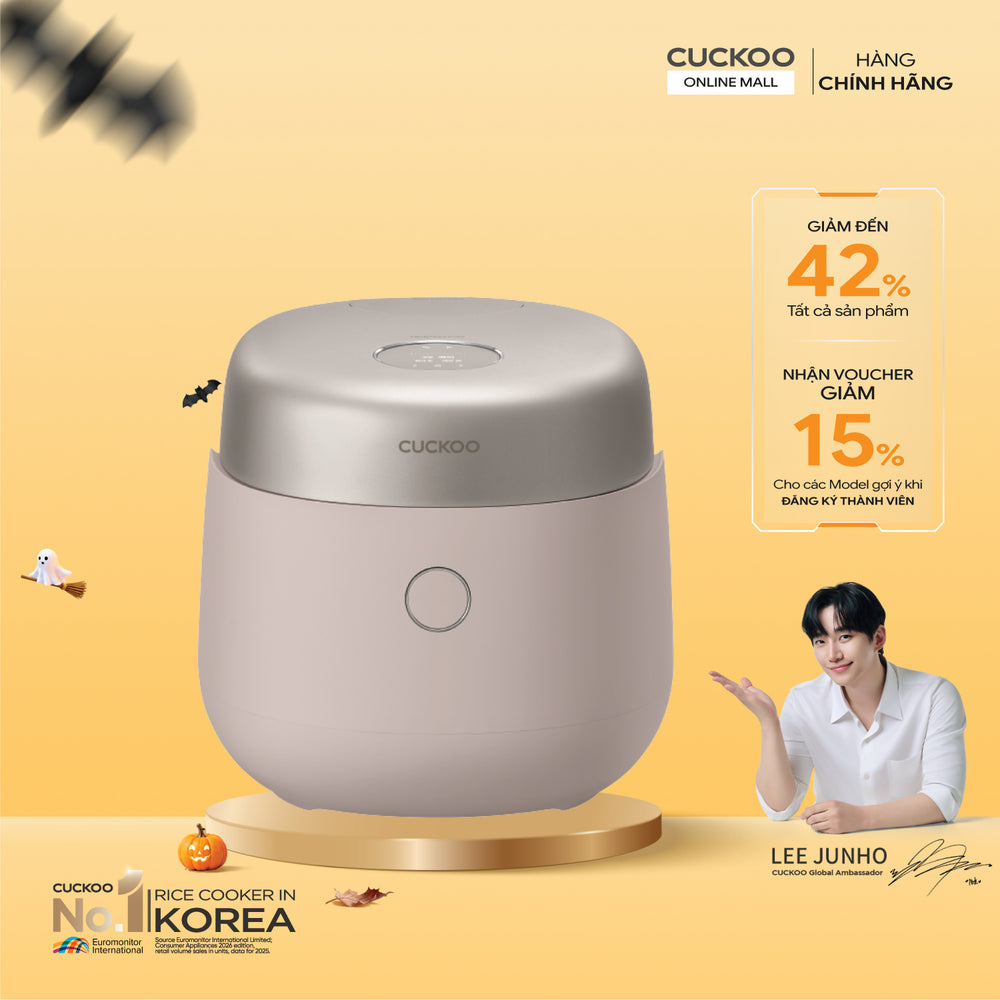 Nồi Cơm Điện Tử Áp Suất Kép Cao Tần Cuckoo CRP-NHTR0610FP