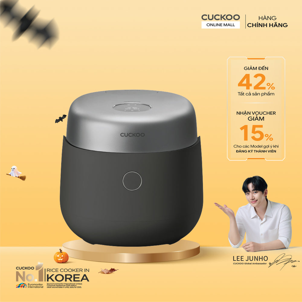 Nồi Cơm Điện Tử Áp Suất Kép Cao Tần Cuckoo CRP-NHTR1010FB