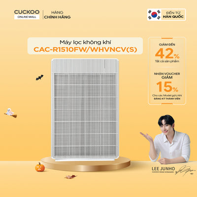 CAC-R1510FW/WHVNCV(S) Máy Lọc Không Khí Cuckoo