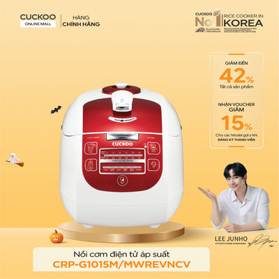 Nồi Cơm Điện Tử Áp Suất Cuckoo CRP-G1015M/MWREVNCV