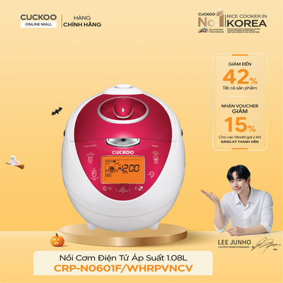 Nồi Cơm Điện Tử Áp Suất Cuckoo CRP-N0601F/WHRPVNCV