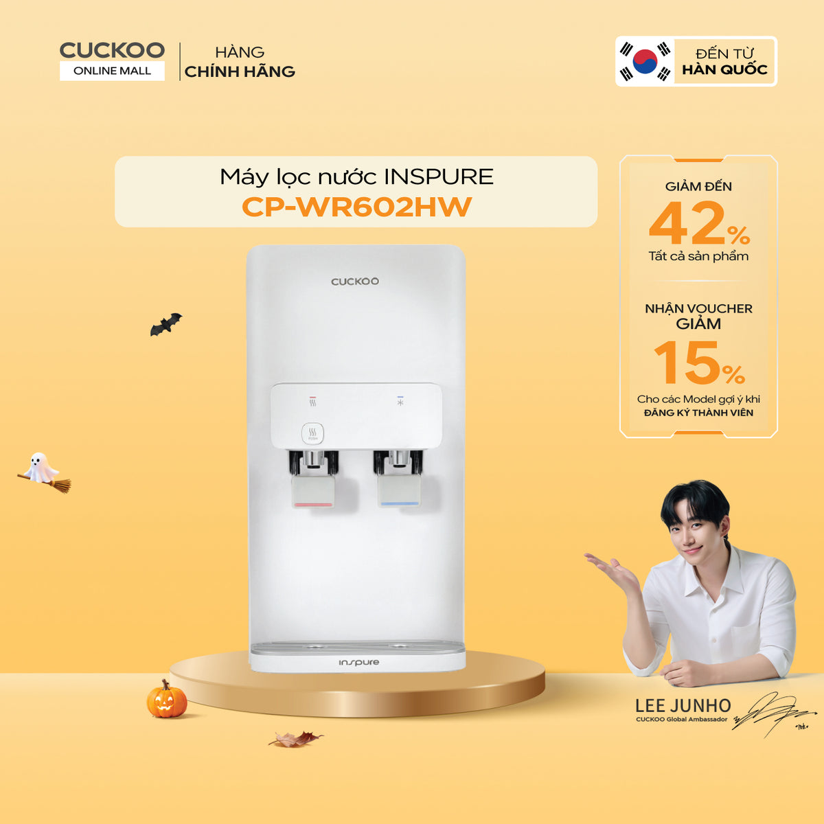 CP-WR602HW Cuckoo INSPURE Water Purifier