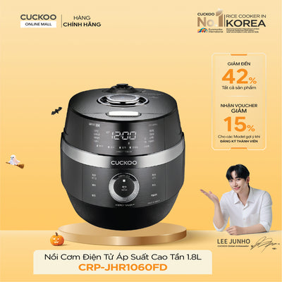 Nồi Cơm Điện Tử Áp Suất Cao Tần Cuckoo CRP-JHR1060FD