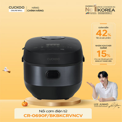 Nồi Cơm Điện Tử Cuckoo CR-0690F/BKBKCRVNCV
