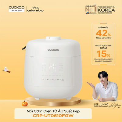 Cuckoo CRP-UT0610FGW Twin Pressure Rice Cooker