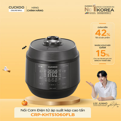 Cuckoo CRP-KHTS1060FLB Twin Pressure Induction Heating Rice Cooker