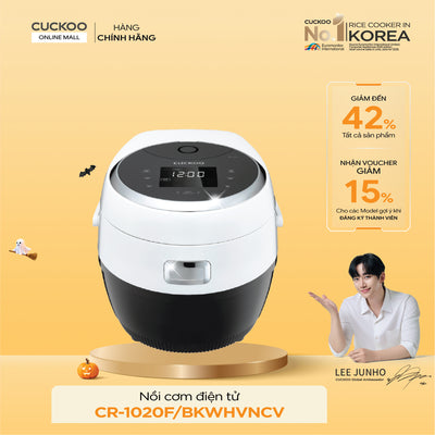 Nồi Cơm Điện Tử Cuckoo CR-1020F/BKWHVNCV
