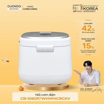 Nồi Cơm Điện Tử Cuckoo CR-1060F/WHWHCRCKV