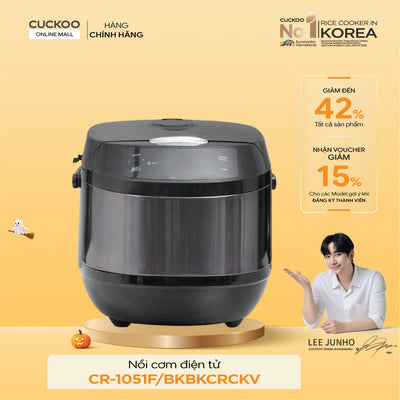 Nồi Cơm Điện Tử Cuckoo CR-1051F/BKBKCRCKV