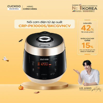 CRP-PK1000S/BKCGVNCV Nồi Cơm Điện Tử Áp Suất Cuckoo