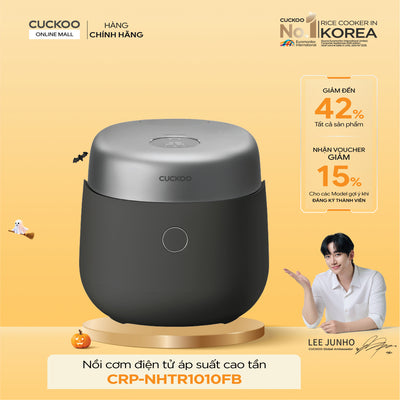 Nồi Cơm Điện Tử Áp Suất Kép Cao Tần Cuckoo CRP-NHTR1010FB